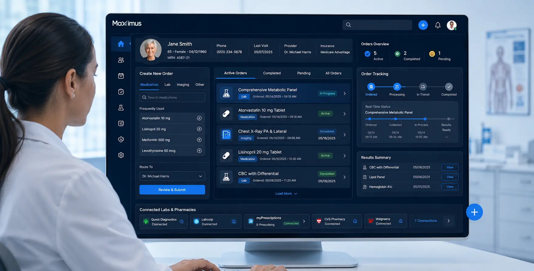 Orders, Prescriptions, and Lab Integrations